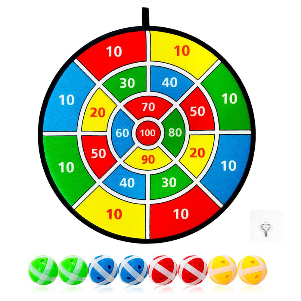 Bảng Phi Tiêu Có Số Đường Kính 37Cm / 14,6In Với 8 Quả Bóng Dính