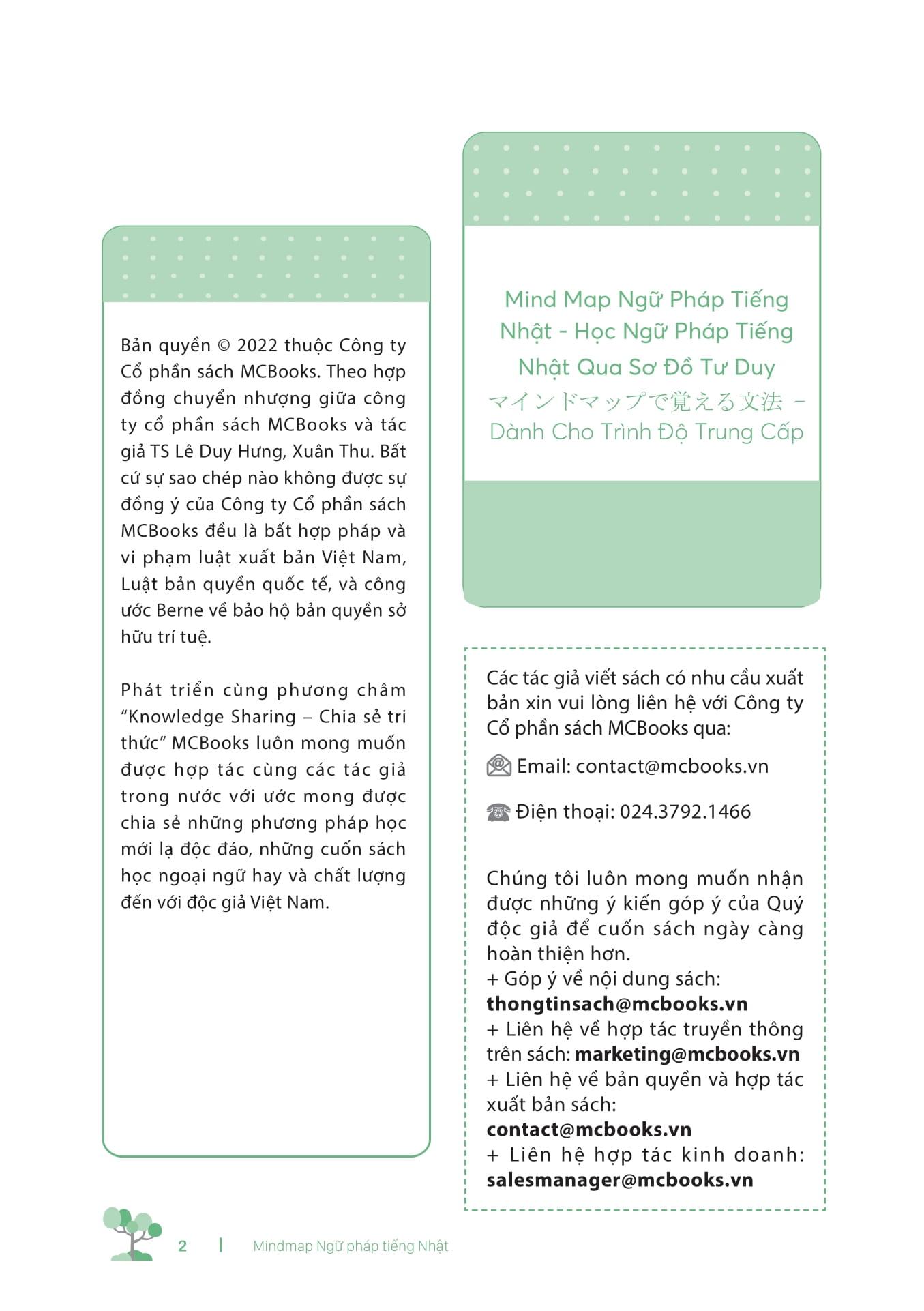 Sách - Mind Map Ngữ Pháp Tiếng Nhật - Học Ngữ Pháp Tiếng Nhật Qua Sơ Đồ Tư Duy - Dành Cho Trình Độ Trung Cấp