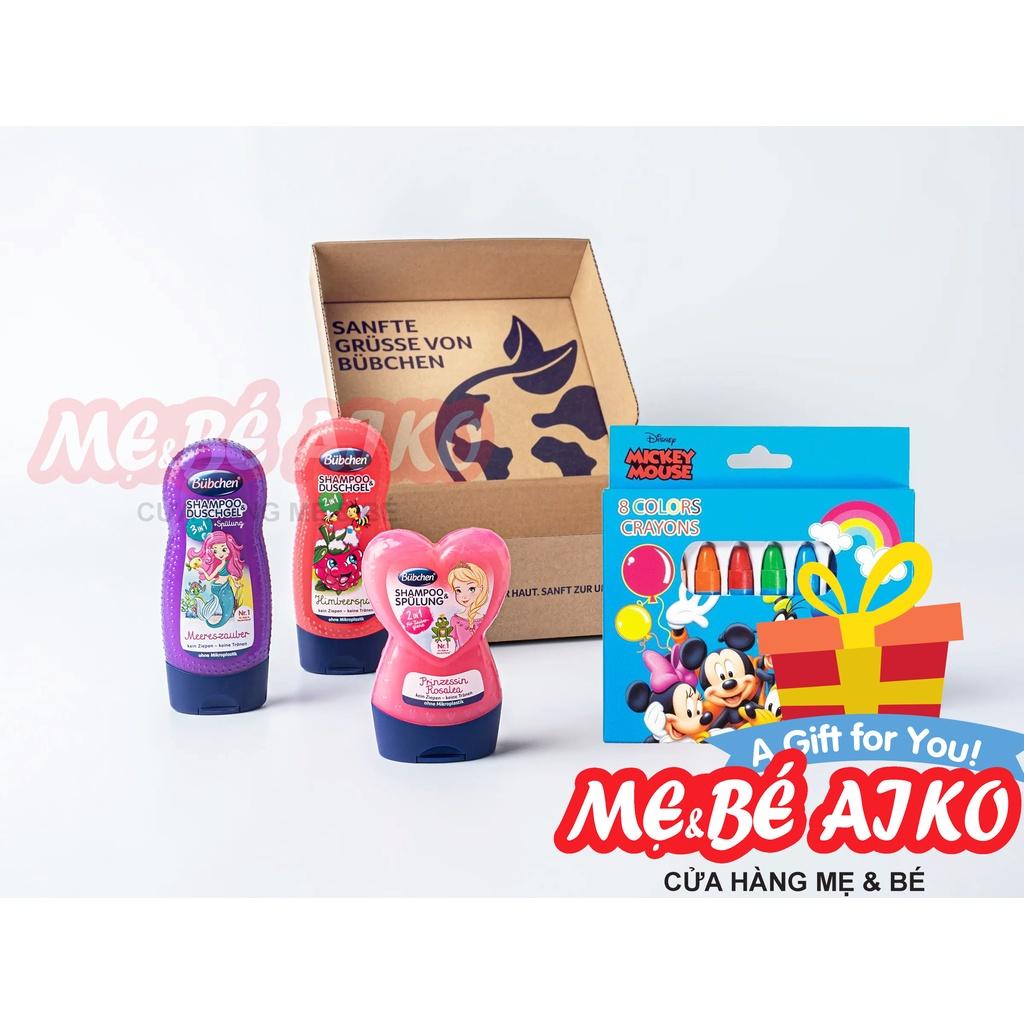 Bộ Sữa Tắm Gội chăm sóc trẻ em Dream World Bubchen Cho Bé Từ 1 Tuổi Tặng Kèm 1 Bộ Bút Chì Màu Ngẫu Nhiên