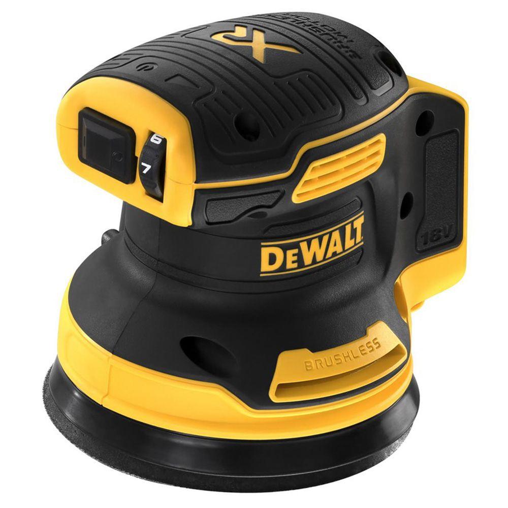 THÂN MÁY CHÀ NHÁM TRÒN BRUSLESS DEWALT DCW210N 18V/ 20V MAX - CHÍNH HÃNG