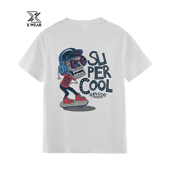 Áo Thun Unisex Nam Nữ X-WEAR ZOMBIE TS16