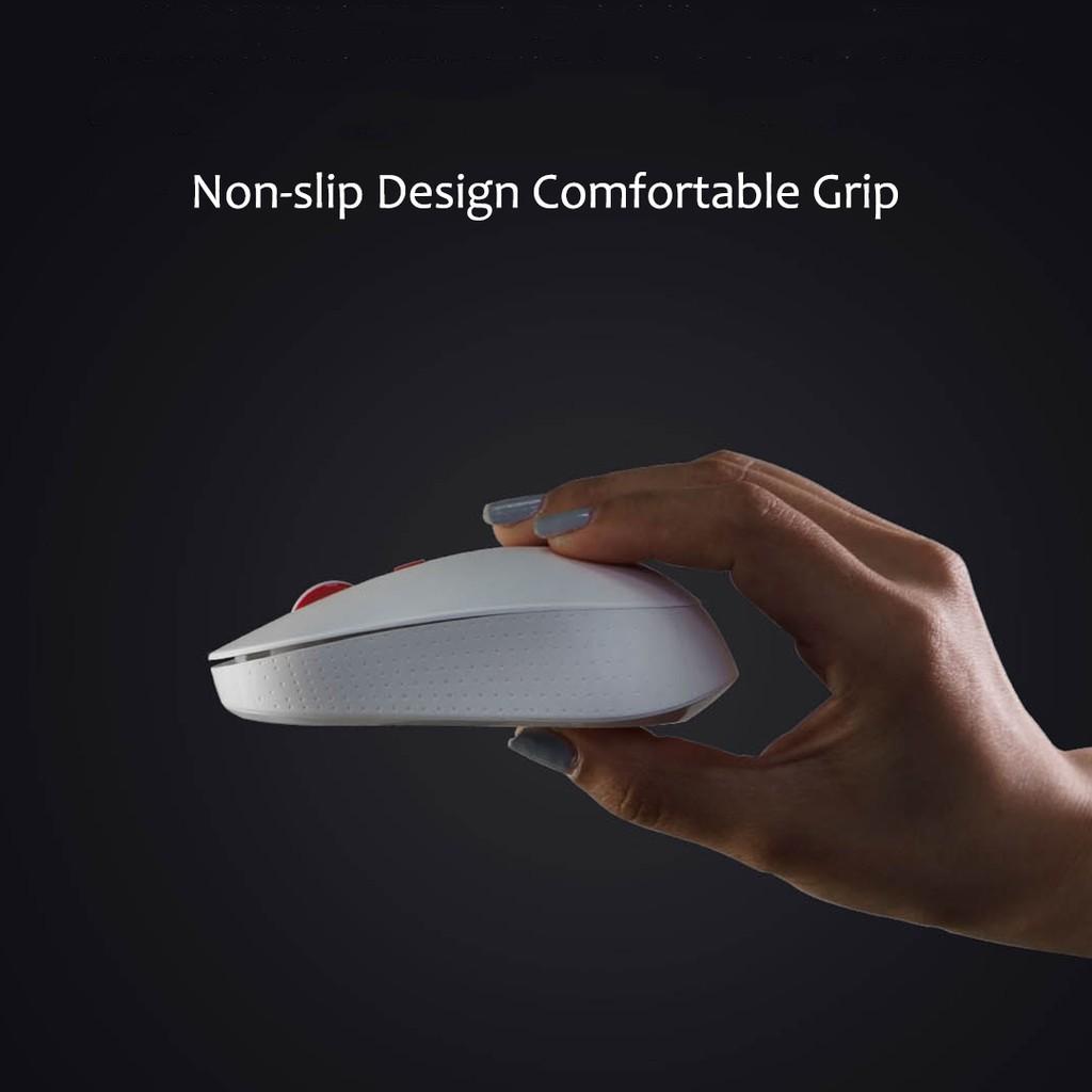 Chuột Không Dây + Đầu Thu Xiaomi Miiiw DPI Đa Tốc Độ Có Thể Tắt Tiếng 2.4ghz Cho Máy Tính Văn Phòng Hàng nhập khẩu Hàng nhập khẩu