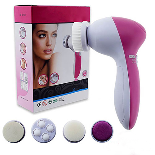 Máy Massage Cổ Vai Gáy Nhật Bản - Tặng Máy Rửa Mặt Cao Cấp