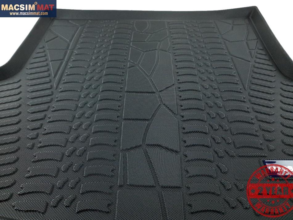 Thảm lót cốp Mitsubishi Outlander 2013-đến nay nhãn hiệu Macsim chất liệu TPV cao cấp màu đen