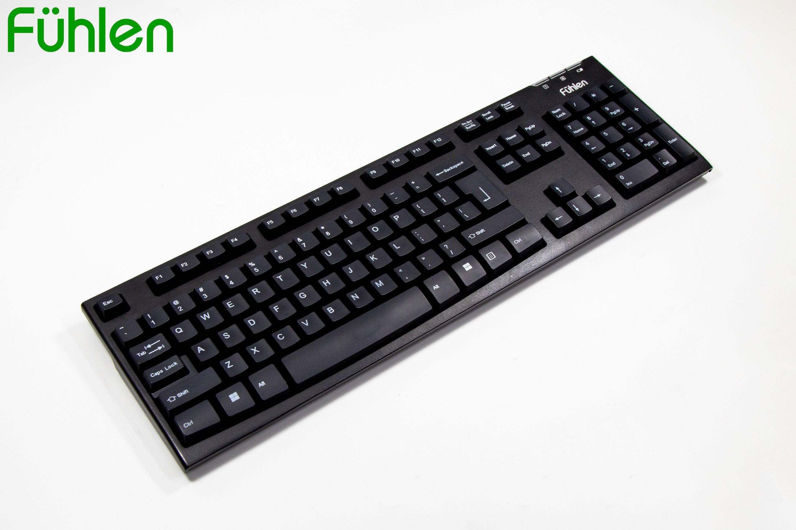 Bàn phím Gaming không dây Fuhlen L411w, Tuổi thọ 20 triệu lần nhấn, BH 2 năm, Tặng kèm pin- Hàng chính hãng