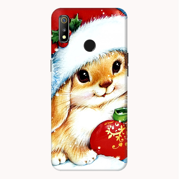 Ốp lưng điện thoại Realme 3 hình Mèo Xuân - Hàng chính hãng