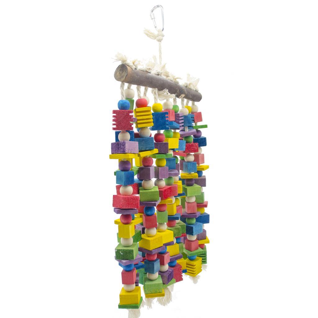 Bird Bite Chew Toy Parrot Cage Hanging Toys For Bird Budgie Pigeon Finch