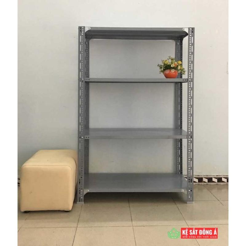 Kệ sắt v lỗ đựng đồ đa năng 4 tầng : Cao 1m x dài 1m x sâu 0,3m