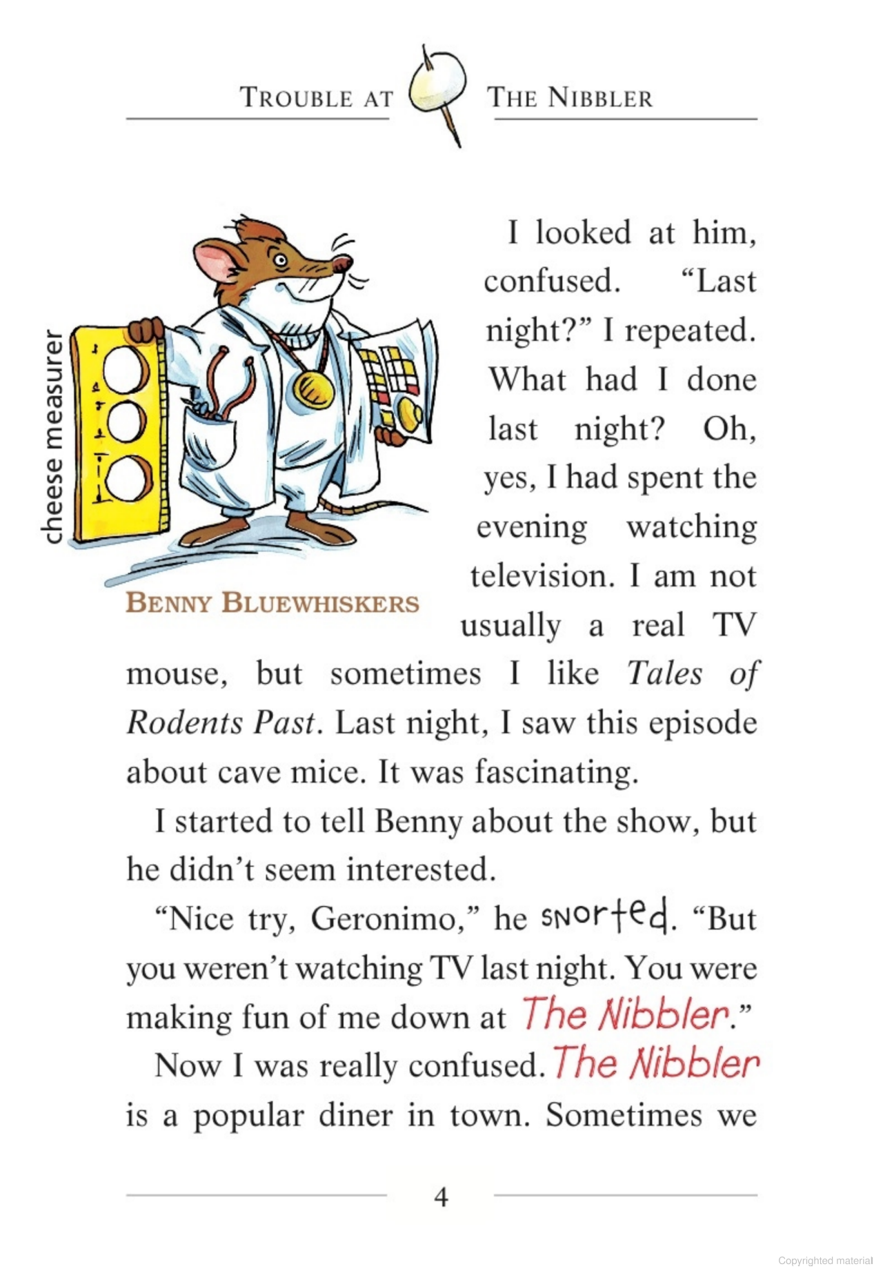 Sách ngoại văn: Geronimo Stilton - Book 6 - Paws Off, Cheddarface!