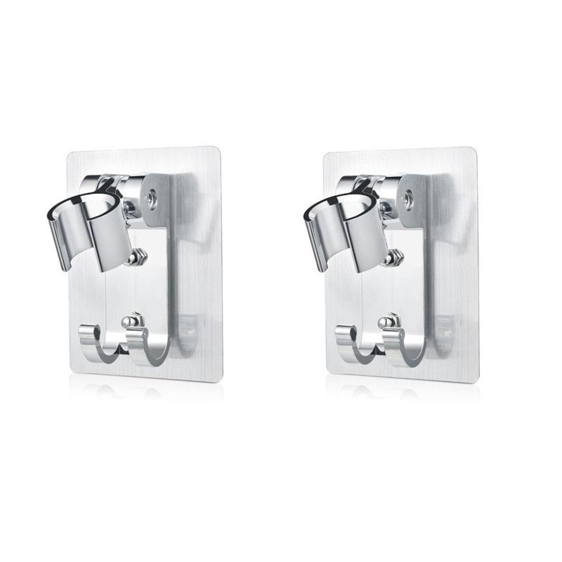 Combo 2 Giá Đỡ Vòi Sen Kết Hợp Móc Treo Đồ - Không Cần Đục Lỗ Trên Tường - Miễn Phí Vận Chuyển