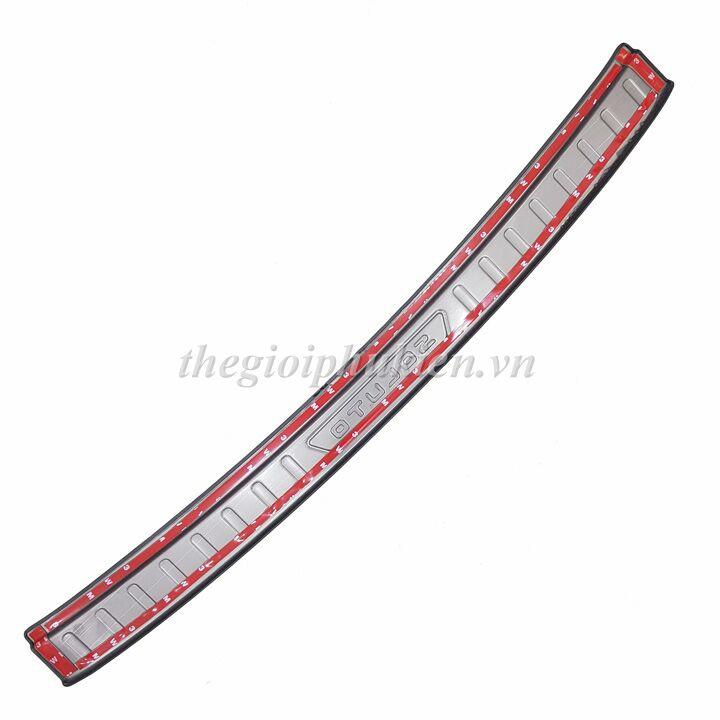 Bộ sản phẩm ỐP BẬC CỐP VÀ BẬC CỬA vân Titan xe Kia Soluto