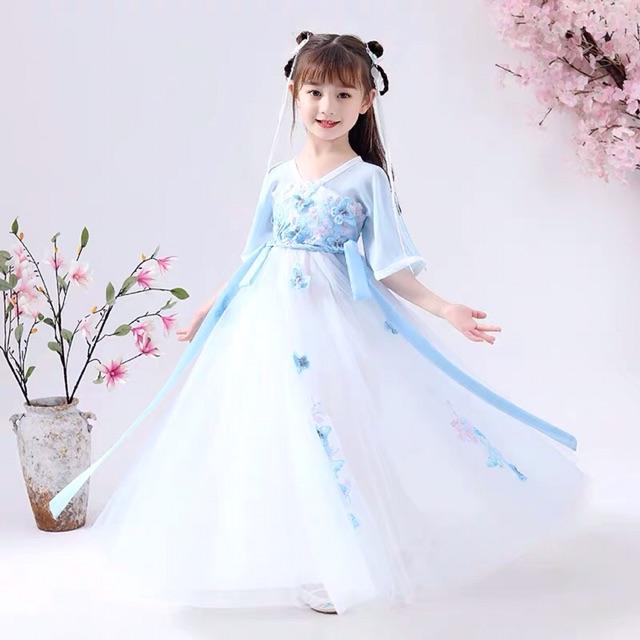 Quần áo cổ trang chụp ảnh cho bé gái