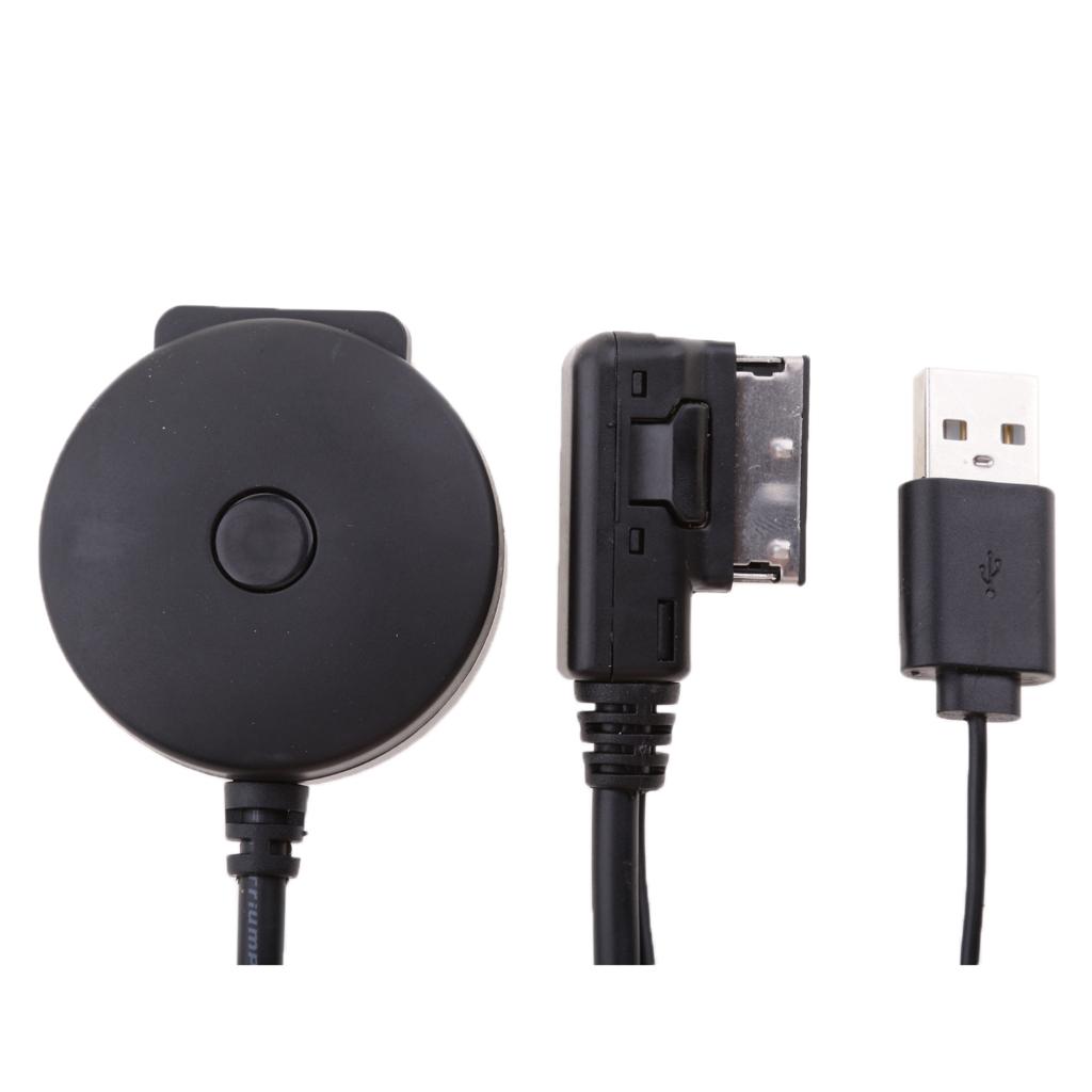Media In AMI MDI To Bluetooth Audio And USB Male Cable For Audi Q5 Q7 A8