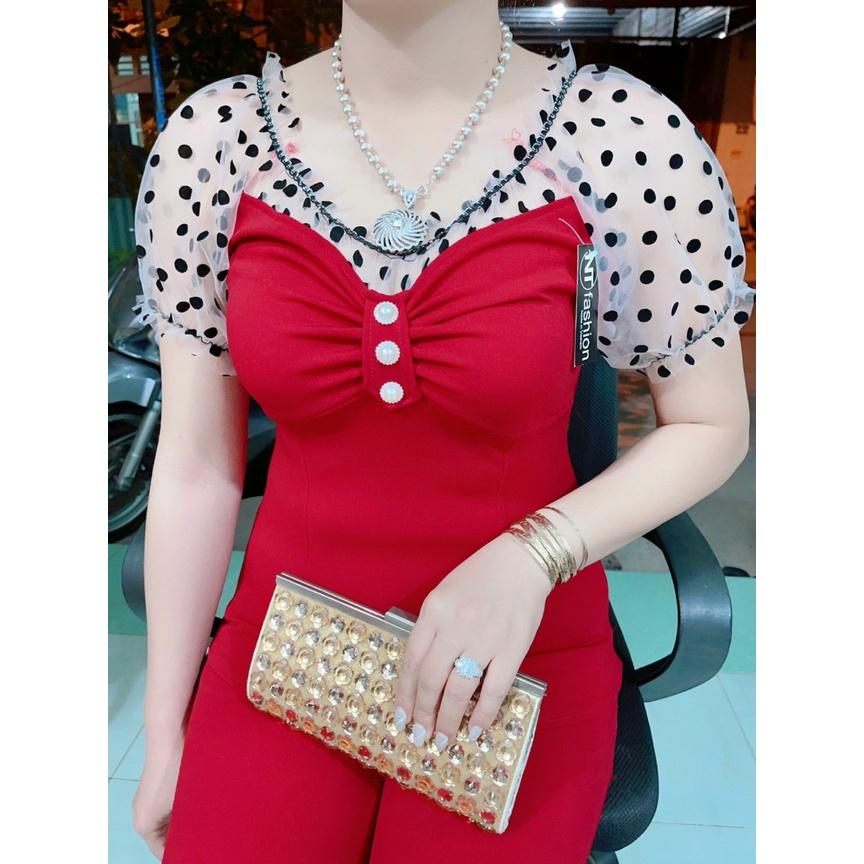Đồ bộ thun cát hàn mặc nhà