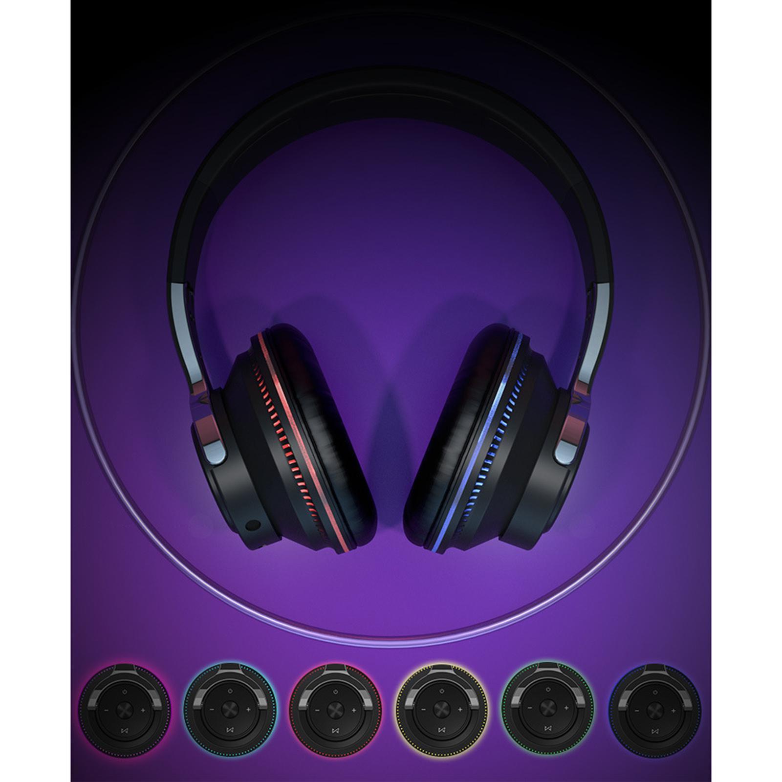 Wireless Headphone Bluetooth Headset Stereo Earphone w/Mic