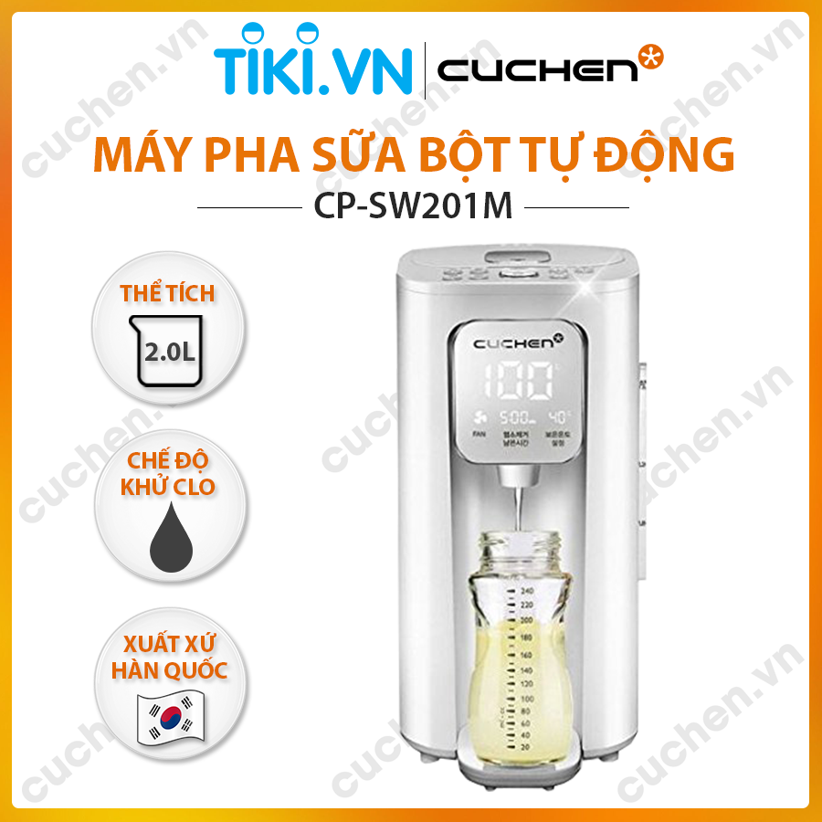 Bình thủy (Máy pha sữa bột) Cuchen CP-SW201M (Nhập khẩu chính hãng)