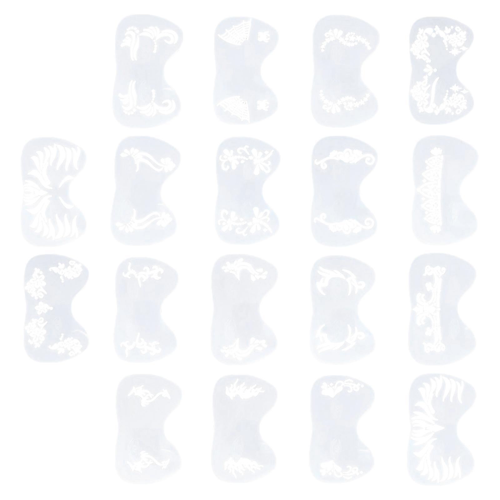 Face Paint Stencils Set for Children Adult DIY Party Supplies Painting