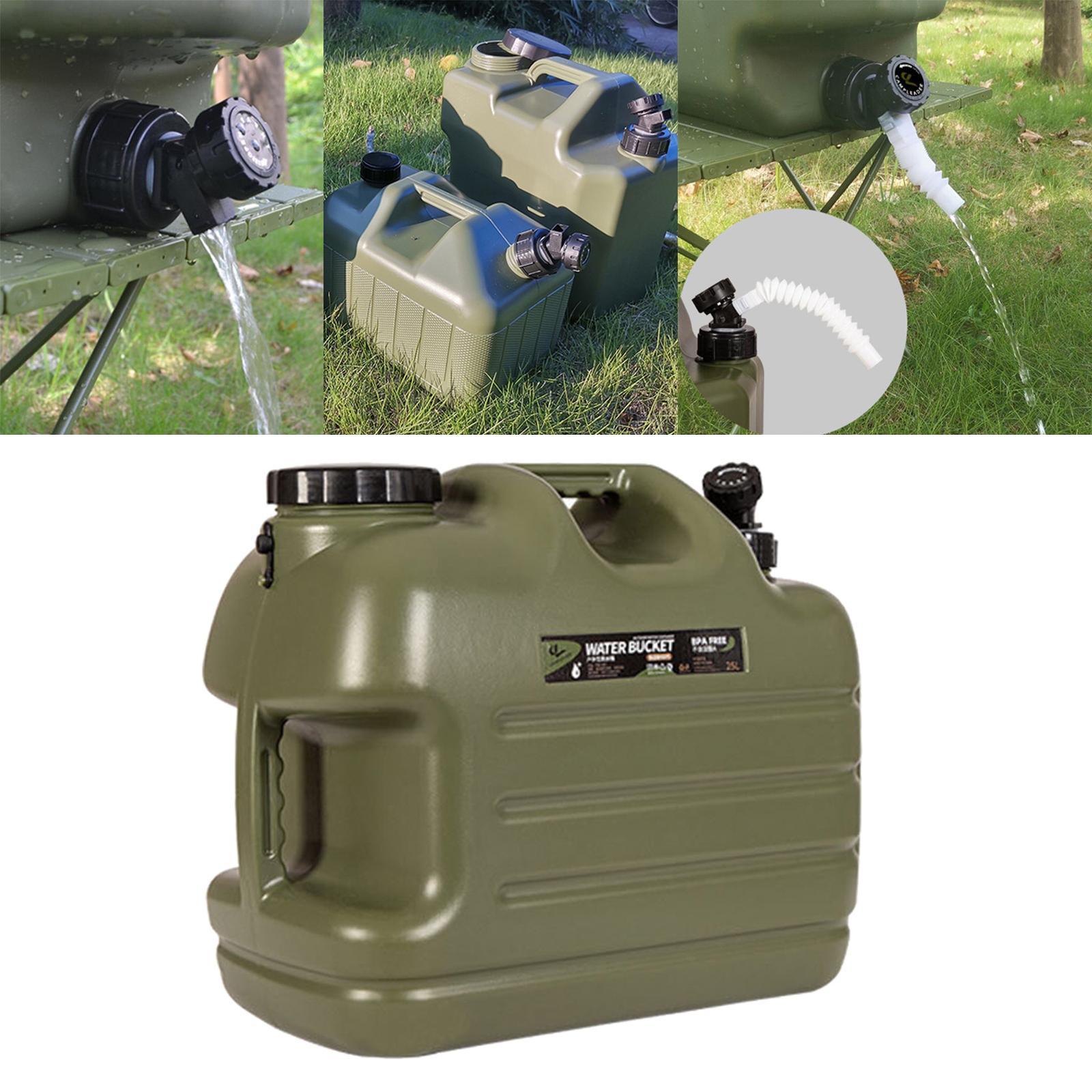 2X Water Storage Tank Plastic Water Container Water Canister for Camping Hiking