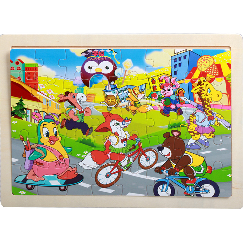 Đồ chơi tranh xếp hình 40 mảnh puzzle cho bé