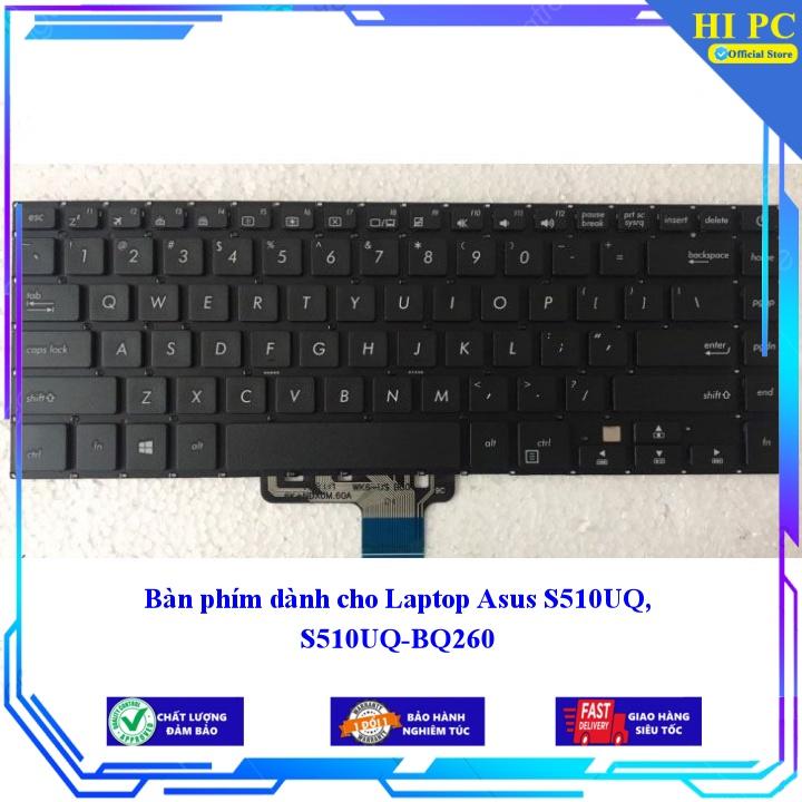 Hình ảnh Bàn phím dành cho Laptop Asus S510UQ, S510UQ-BQ260 - Hàng Nhập Khẩu