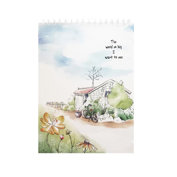 Sổ Sketchbook Định lượng 120g - Mẫu ngẫu nhiên