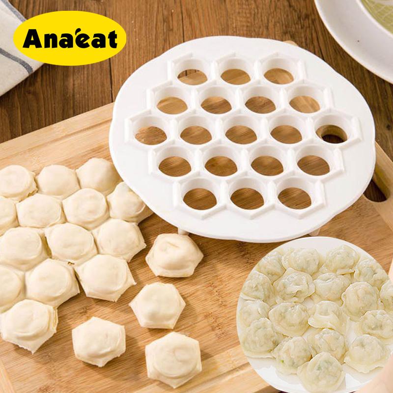 Khuôn Ép Bột ANAEAT Làm Ravioli 19 Lỗ DIY Tiện Dụng Cho Chế Biến Thực Phẩm