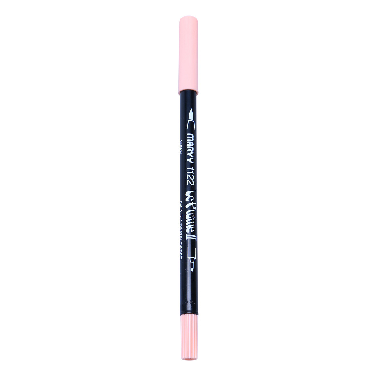 Bút lông hai đầu màu nước Marvy LePlume II 1122 - Brush/ Extra fine tip - Pastel Peach (77)