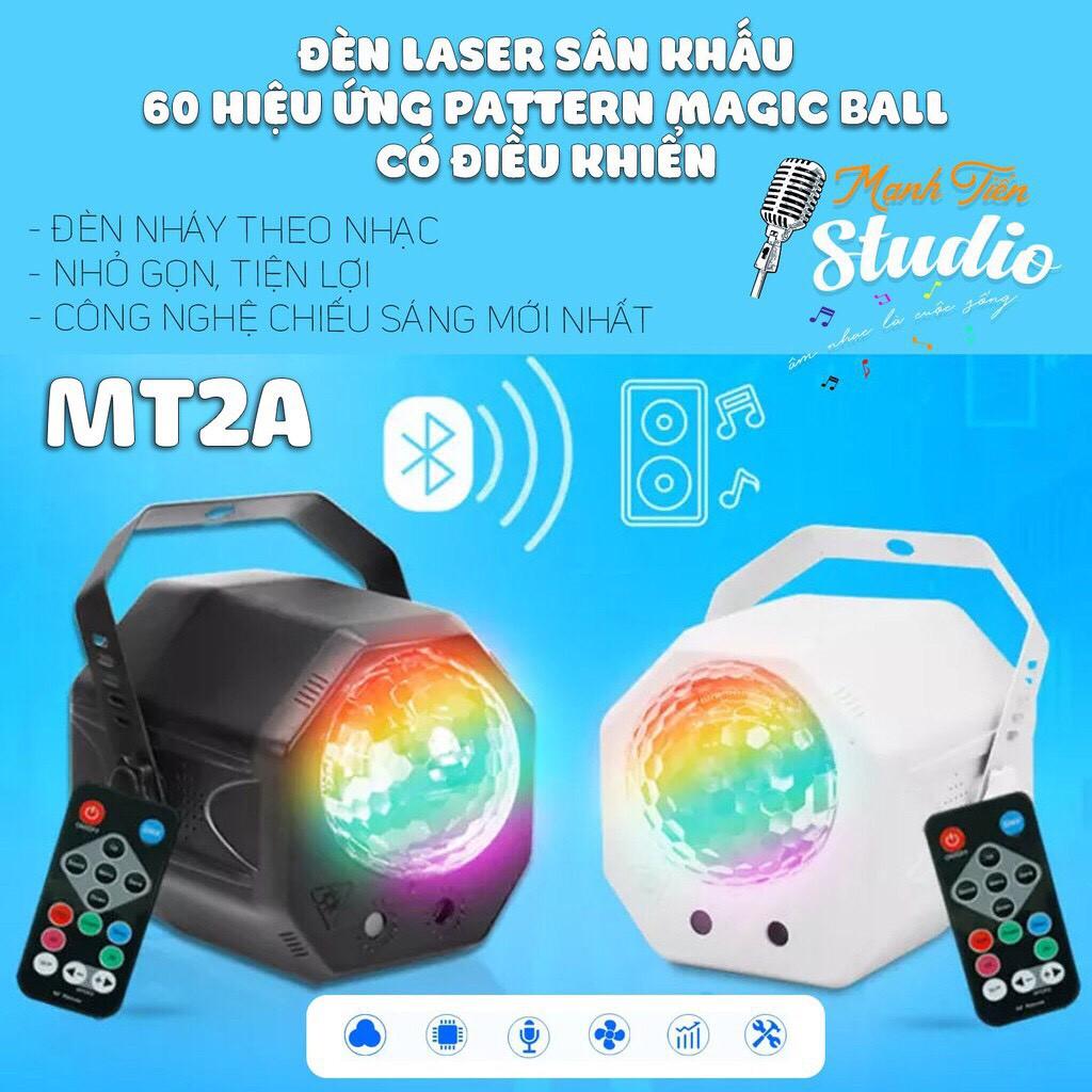 Đèn laser sân khấu 60 hiệu ứng Pattern Magic Ball MT2A có điều khiển đèn chiếu lazer vũ trường