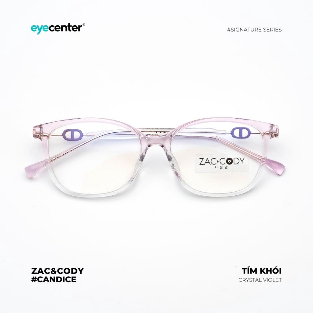 Gọng kính cận nữ chính hãng ZAC & CODY CANDICE A34-S lõi thép chống gãy nhập khẩu by Eye Center Vietnam