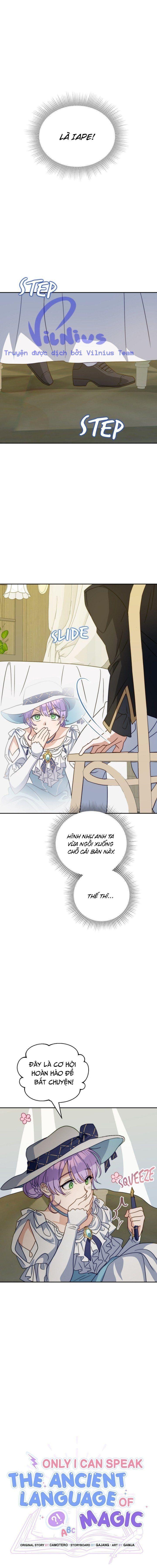 tôi là người duy nhất có thể nói được ngôn ngữ cổ đại chapter 4 4