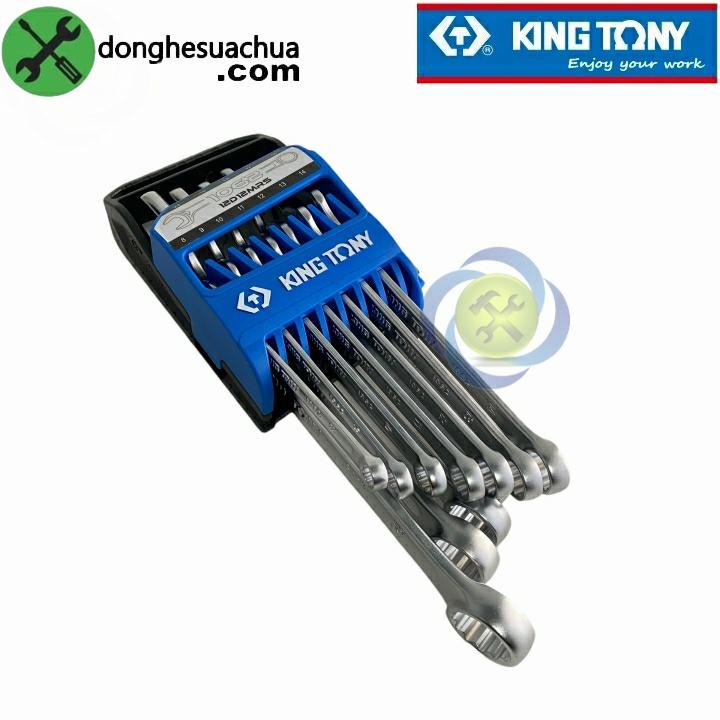 Bộ cờ lê vòng miệng 12 chi tiết  Kingtony 12D12MRS