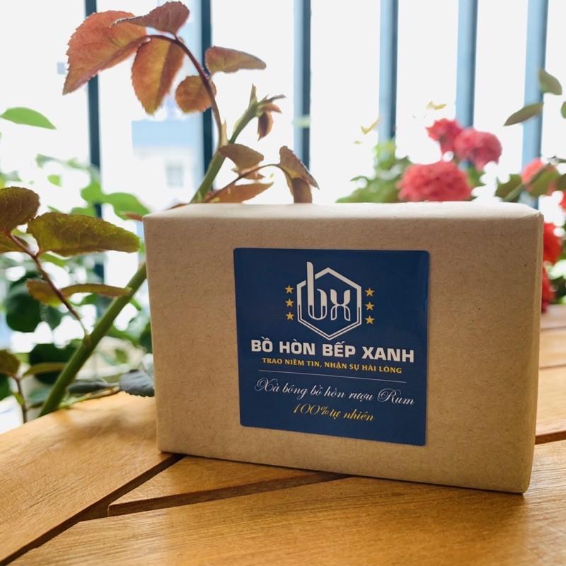 Xà bông Bồ Hòn Rượu Rum handmade tự nhiên 100%