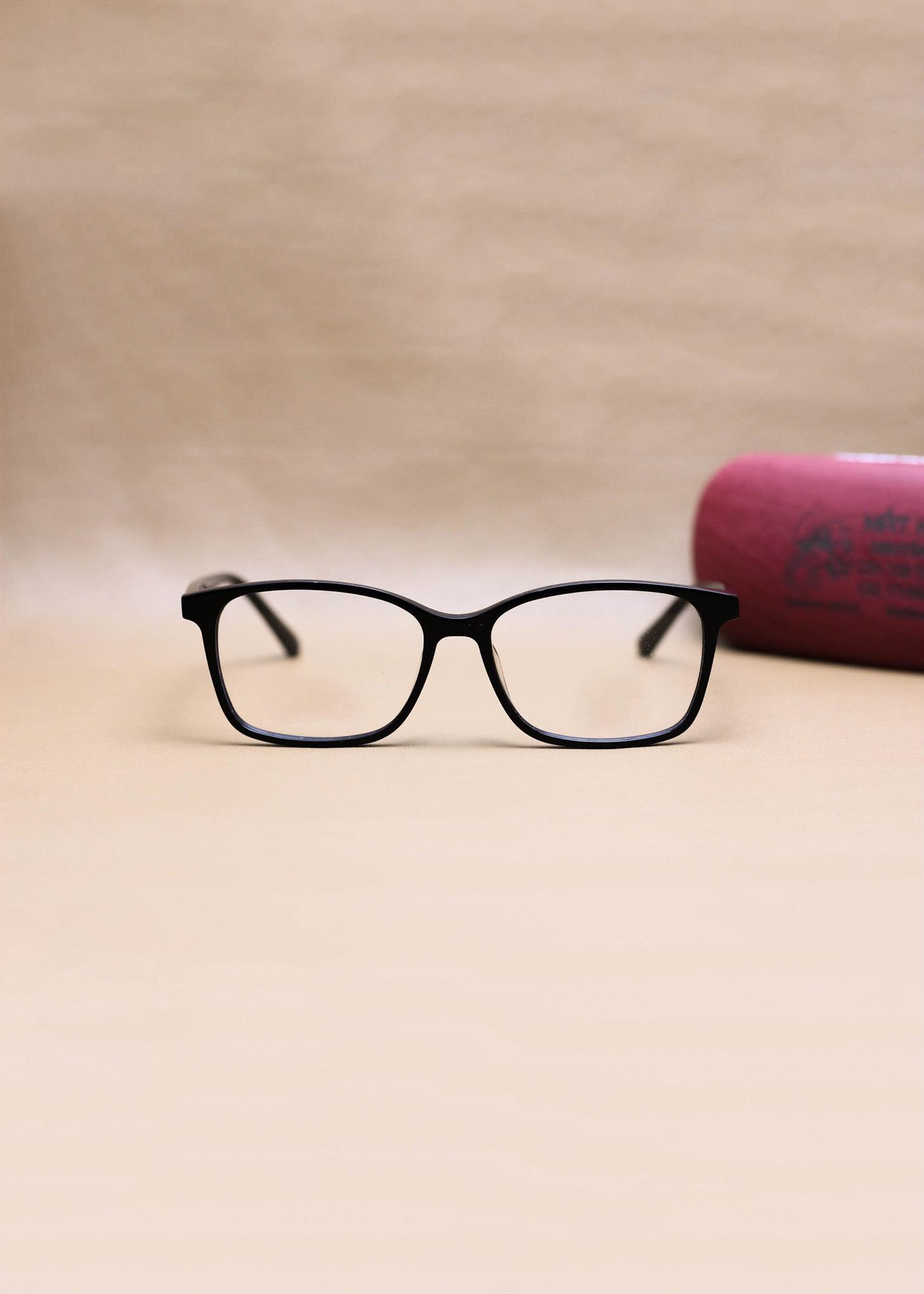 Gọng Kính Cận Dáng Vuông Bầu Thời Trang Unisex, Chất Nhựa Acetate Nguyên Khối - G1764