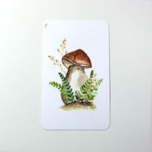 Giấy vẽ màu nước postcard cm - vẽ chì đẹp, lên màu không cong, giấy màu trắng kem 40 tờ/ xấp giấy dày 280gsm, Green Art