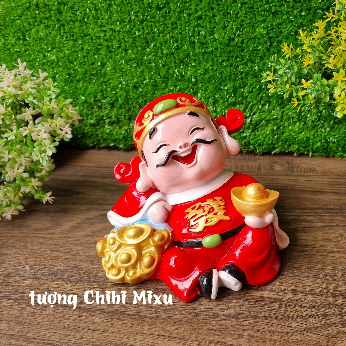 Tượng Thần Tài size 13cm - mẫu 02