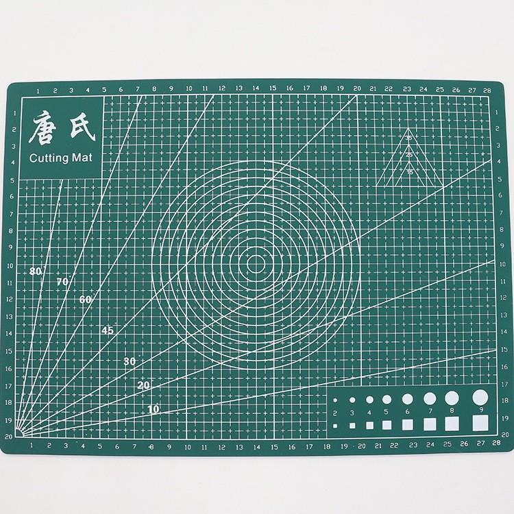 Tấm lót cắt giấy bảng kê Cutting Mat A4 22*30cm, thớt cắt giấy Kirigami khổ A4, tấm lót cắt giấy tự lành