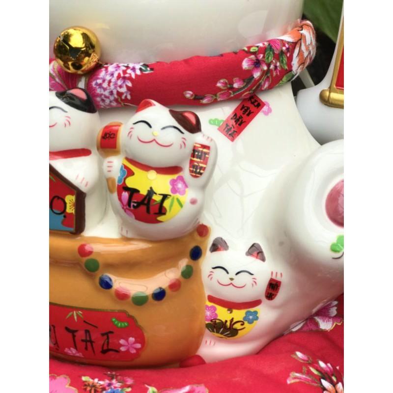Mèo Hồng Phát,Cao 25cm, phiên bản Việt_Trung