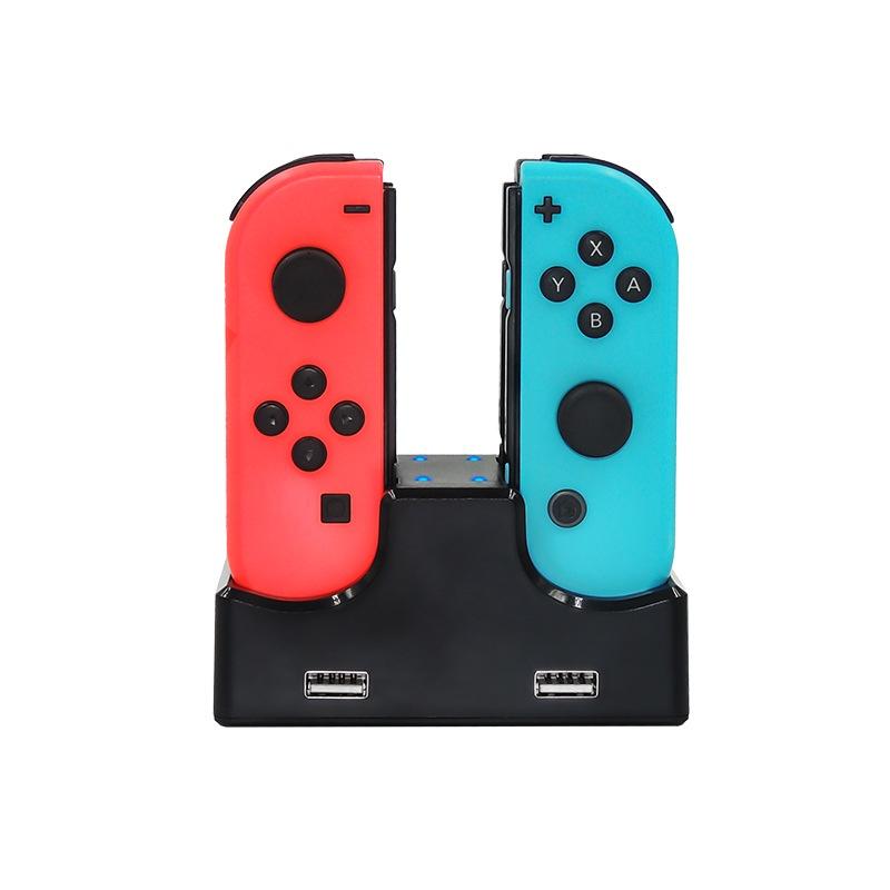 Đế Sạc Bốn Trong Một Cho Tay Cầm Chơi Game Nintendo switch Trái Phải