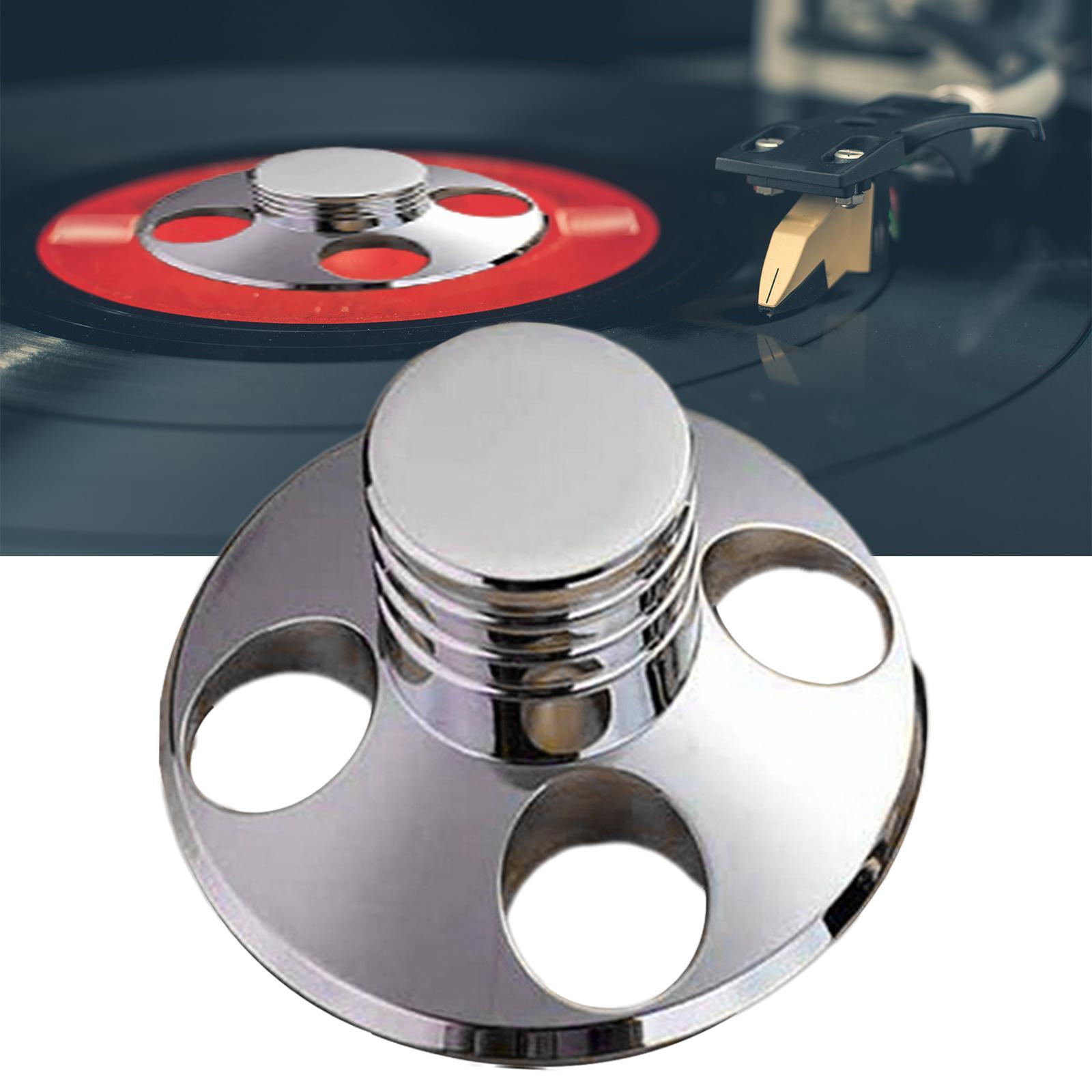 Disc Stabilizer Turntable Weight The Record Level Speed Durable