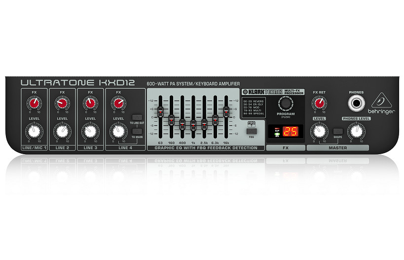 Loa Kèm Amply công suất Behringer ULTRACOUSTIC KXD12- Hàng chính hãng