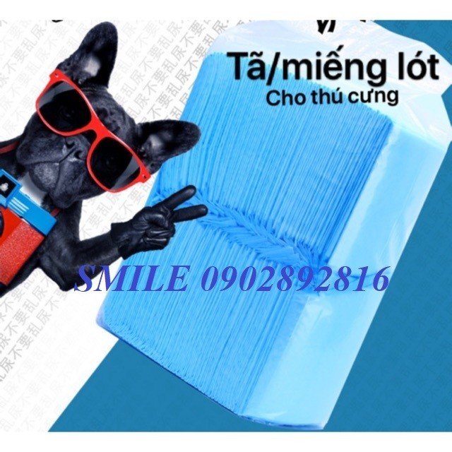 [COMBO 100 Cái] Bịch Tã Bỉm Giấy Lót Chuồng Cho Chó Mèo Siêu Thấm Hút Cho Chó Mèo Cực Kì Tiện Lợi