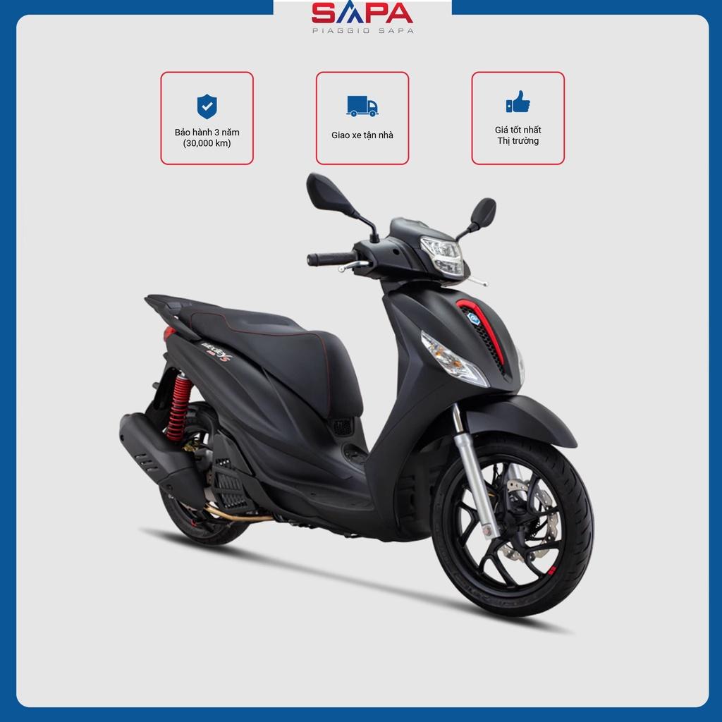 Xe Tay Ga Piaggio Medley S 150 Màu Đen Sần Black Opaco