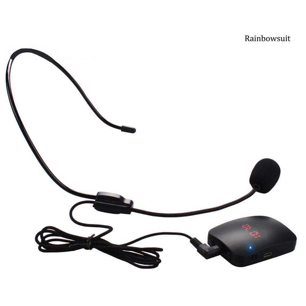 Micro RB Không Dây Có Kẹp Gắn Cổ Áo Hỗ Trợ Truyền Tín Hiệu FM Và Phụ Kiện