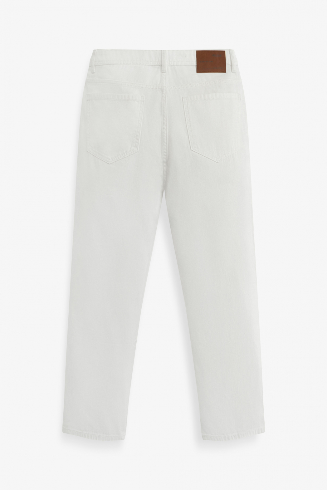 Quần Jean Nam ROUTINE Ống Suông Trơn Form Straight Crop - 10S23DPA018 | LASTORE MENSWEAR