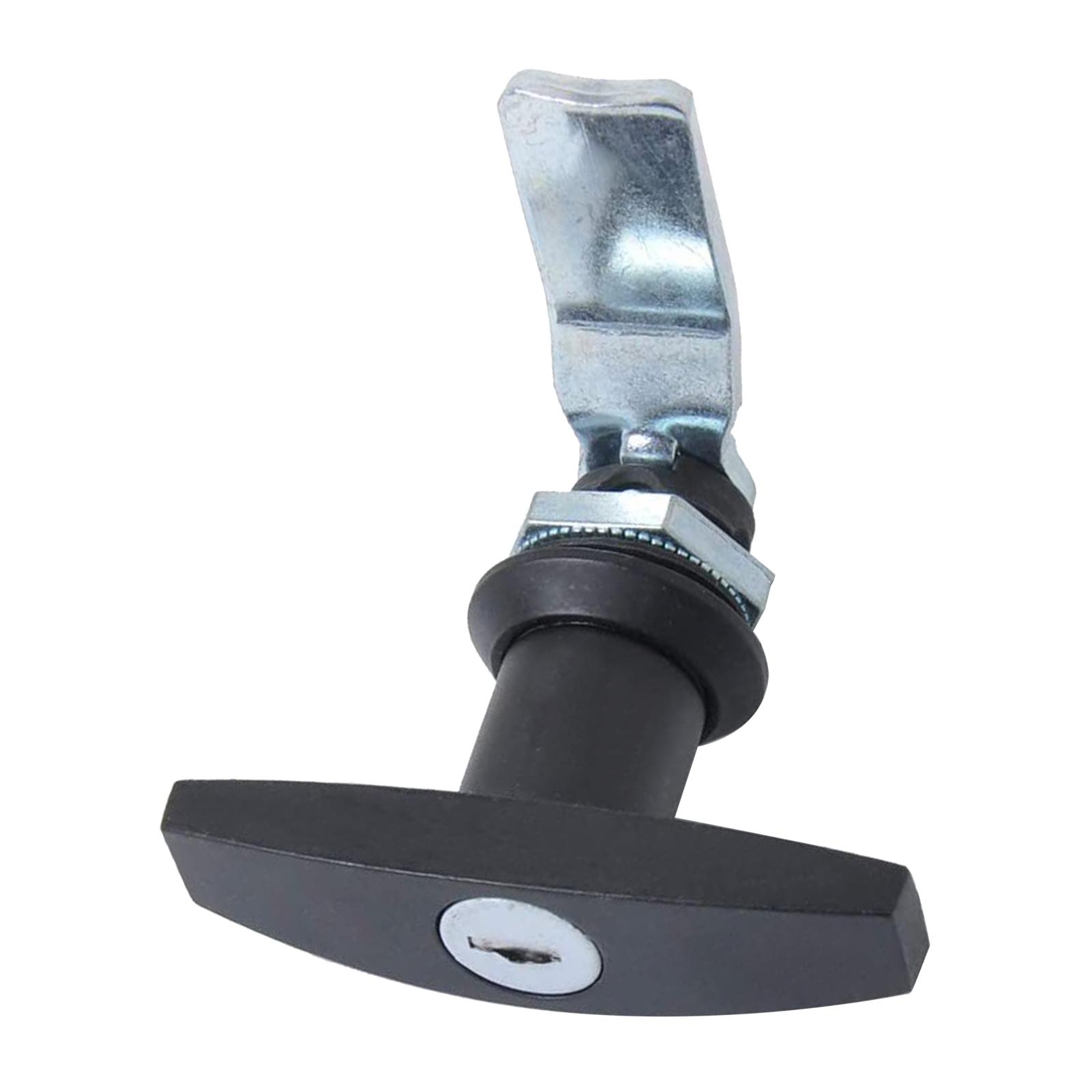 T-Handle Door Lock Latch Zinc Alloy Cabinet T-Handle Door Lock for Car Truck Trailer Camper Van