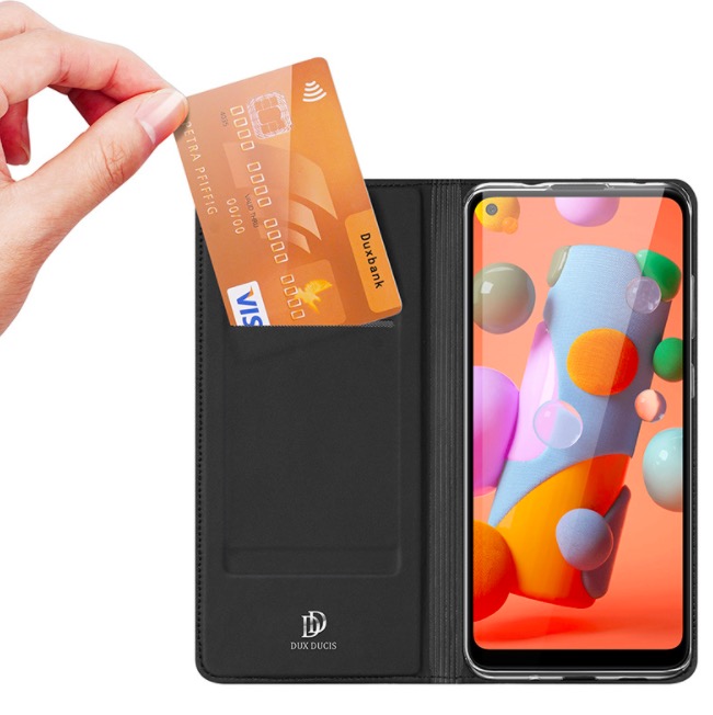 Bao da Samsung Galaxy A11 Dux Ducis Skin khung mềm - siêu mỏng - siêu mịn - Hàng chính hãng