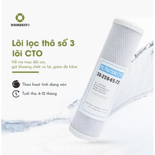 Máy lọc nước tinh khiết RO 5 không vỏ lõi lắp âm HOMEKIT mã WP-135 uống trực tiếp - lắp đặt tận nhà, bảo hành 12 tháng - Hàng chính hãng