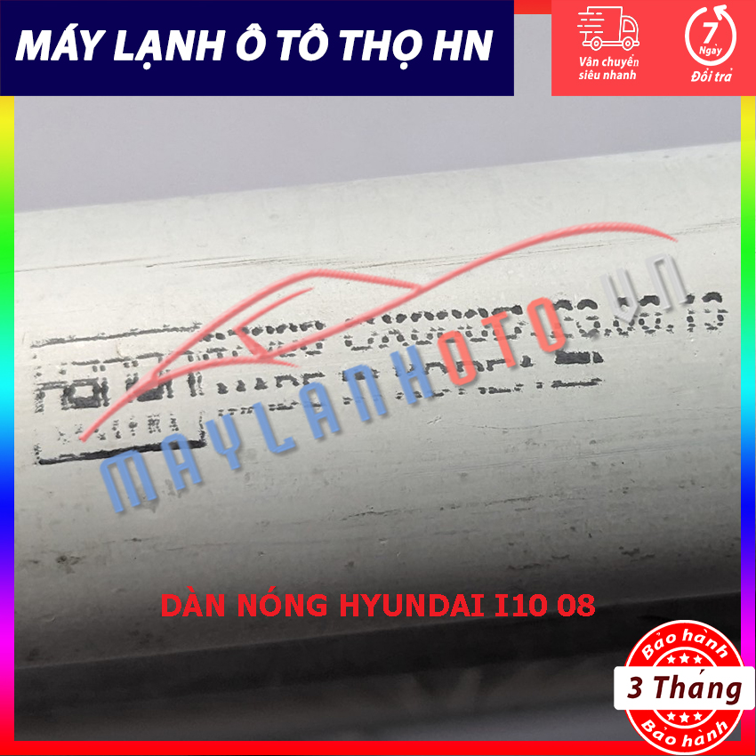 Dàn (giàn) nóng Hyundai i10 đời 2008 Hàng xịn Hàn Quốc (hàng chính hãng nhập khẩu trực tiếp)