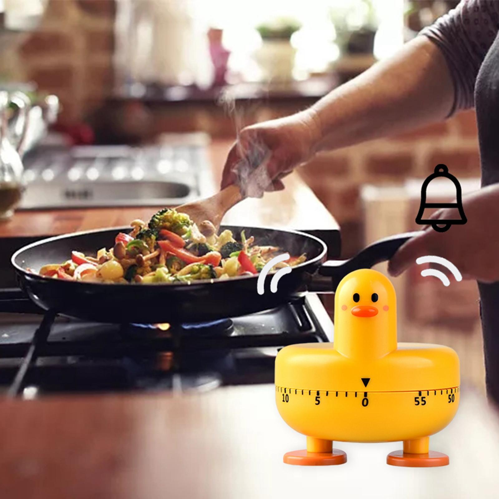Mechanical Cooking Timer Alarm Reminder Count Down Clock for Yoga Games Kids