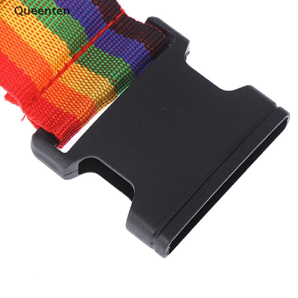 Queenten Luggage Strap Cross Belt Packing 180CM Adjustable Travel Buckle Baggage Belts QT